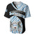 Botswana Independence Day Baseball Jersey Lefatshe la Botswana Zebra Pattern - Wonder Print Shop