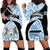 Botswana Independence Day Hoodie Dress Lefatshe la Botswana Zebra Pattern - Wonder Print Shop