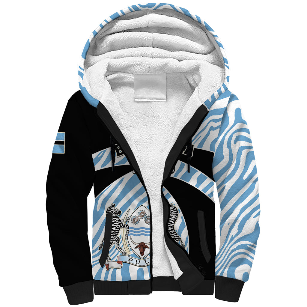 botswana-independence-day-sherpa-hoodie-lefatshe-la-botswana-zebra-pattern