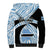 Botswana Independence Day Sherpa Hoodie Lefatshe la Botswana Zebra Pattern - Wonder Print Shop