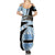 Botswana Independence Day Summer Maxi Dress Lefatshe la Botswana Zebra Pattern - Wonder Print Shop