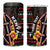 Personalized Kenya 4 in 1 Can Cooler Tumbler Jamhuri ya Kenya Shield - Wonder Print Shop