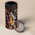 Personalized Kenya 4 in 1 Can Cooler Tumbler Jamhuri ya Kenya Shield - Wonder Print Shop