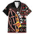 Personalized Kenya Family Matching Off Shoulder Maxi Dress and Hawaiian Shirt Jamhuri ya Kenya Shield - Wonder Print Shop