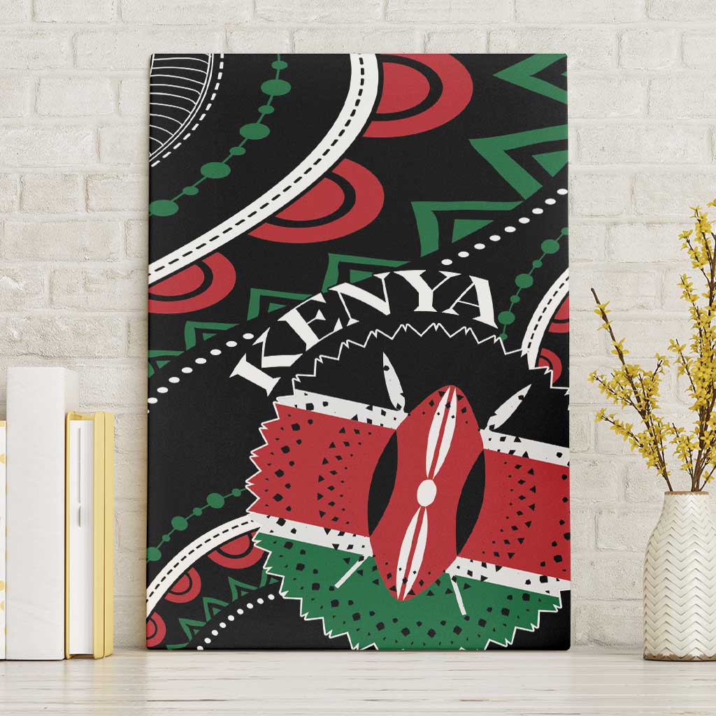 Kenya Canvas Wall Art Harambee African Pattern