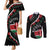 Personalized Kenya Couples Matching Mermaid Dress and Long Sleeve Button Shirt Harambee African Pattern