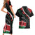 Personalized Kenya Couples Matching Short Sleeve Bodycon Dress and Hawaiian Shirt Harambee African Pattern