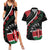 Personalized Kenya Couples Matching Summer Maxi Dress and Hawaiian Shirt Harambee African Pattern