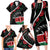 Personalized Kenya Family Matching Long Sleeve Bodycon Dress and Hawaiian Shirt Harambee African Pattern