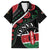 Personalized Kenya Family Matching Long Sleeve Bodycon Dress and Hawaiian Shirt Harambee African Pattern