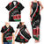 Personalized Kenya Family Matching Tank Maxi Dress and Hawaiian Shirt Harambee African Pattern