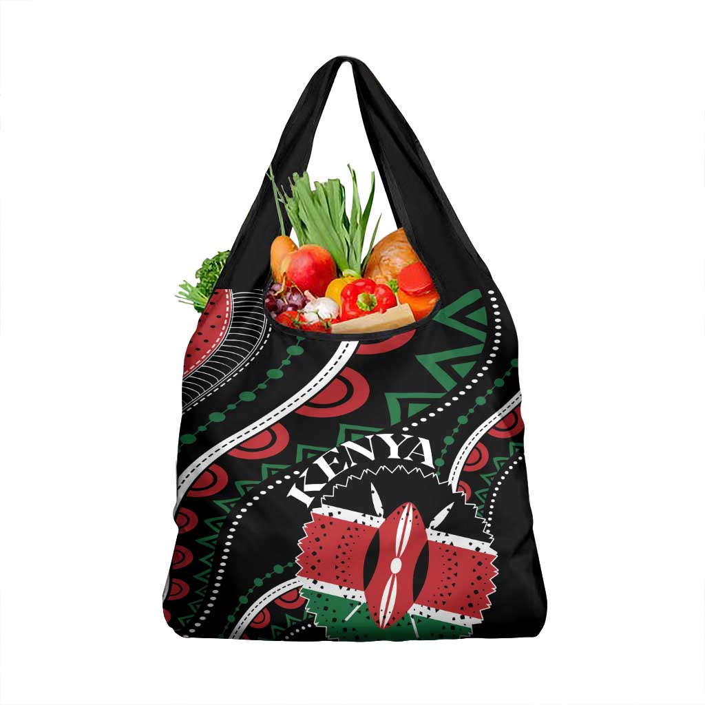 Kenya Grocery Bag Harambee African Pattern