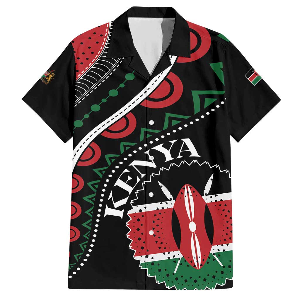 Personalized Kenya Hawaiian Shirt Harambee African Pattern