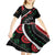 Personalized Kenya Kid Short Sleeve Dress Harambee African Pattern