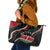 Kenya Leather Tote Bag Harambee African Pattern