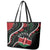 Kenya Leather Tote Bag Harambee African Pattern