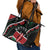 Kenya Leather Tote Bag Harambee African Pattern