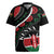 Personalized Kenya Rugby Jersey Harambee African Pattern