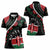 Personalized Kenya Women Polo Shirt Harambee African Pattern