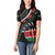 Personalized Kenya Women Polo Shirt Harambee African Pattern