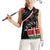 Personalized Kenya Women Sleeveless Polo Shirt Harambee African Pattern