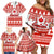 Custom Canada Christmas Family Matching Off Shoulder Short Dress and Hawaiian Shirt Maple Leaf Unique Style - Wonder Print Shop