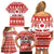 Custom Canada Christmas Family Matching Off Shoulder Short Dress and Hawaiian Shirt Maple Leaf Unique Style - Wonder Print Shop