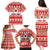 Custom Canada Christmas Family Matching Puletasi Dress and Hawaiian Shirt Maple Leaf Unique Style - Wonder Print Shop