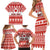 Custom Canada Christmas Family Matching Short Sleeve Bodycon Dress and Hawaiian Shirt Maple Leaf Unique Style - Wonder Print Shop