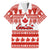 Custom Canada Christmas Family Matching Short Sleeve Bodycon Dress and Hawaiian Shirt Maple Leaf Unique Style - Wonder Print Shop