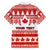 Custom Canada Christmas Family Matching Short Sleeve Bodycon Dress and Hawaiian Shirt Maple Leaf Unique Style - Wonder Print Shop