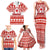 Custom Canada Christmas Family Matching Tank Maxi Dress and Hawaiian Shirt Maple Leaf Unique Style - Wonder Print Shop