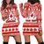 Custom Canada Christmas Hoodie Dress Maple Leaf Unique Style - Wonder Print Shop