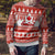 Personalised Canada Christmas Ugly Christmas Sweater Maple Leaf Unique Style - Wonder Print Shop