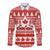 Custom Canada Christmas Long Sleeve Button Shirt Maple Leaf Unique Style - Wonder Print Shop