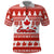 Custom Canada Christmas Polo Shirt Maple Leaf Unique Style - Wonder Print Shop