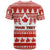 Custom Canada Christmas T Shirt Maple Leaf Unique Style - Wonder Print Shop