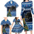 Custom Iceland Christmas Family Matching Long Sleeve Bodycon Dress and Hawaiian Shirt Yule Cat With Xmas Tree - Wonder Print Shop