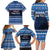 Custom Iceland Christmas Family Matching Long Sleeve Bodycon Dress and Hawaiian Shirt Yule Cat With Xmas Tree - Wonder Print Shop