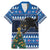 Custom Iceland Christmas Family Matching Mermaid Dress and Hawaiian Shirt Yule Cat With Xmas Tree - Wonder Print Shop