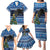 Custom Iceland Christmas Family Matching Puletasi Dress and Hawaiian Shirt Yule Cat With Xmas Tree - Wonder Print Shop