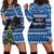 Custom Iceland Christmas Hoodie Dress Yule Cat With Xmas Tree - Wonder Print Shop