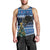 Custom Iceland Christmas Men Tank Top Yule Cat With Xmas Tree - Wonder Print Shop