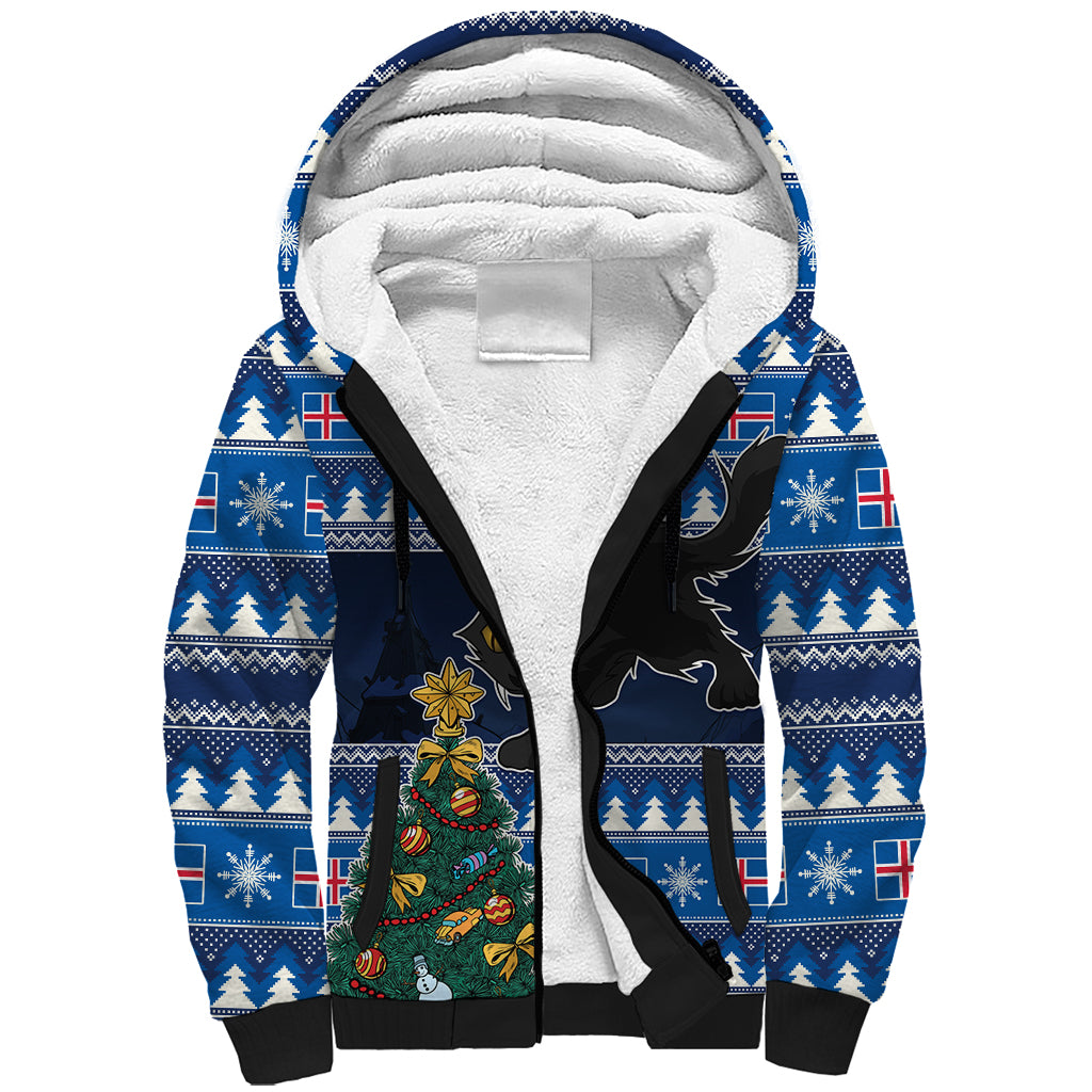 custom-iceland-christmas-sherpa-hoodie-yule-cat-with-xmas-tree