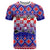 Custom Croatia Christmas T Shirt Sretan Bozic Croatian Embroidery Patterns - Wonder Print Shop