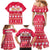 Custom Poland Christmas Family Matching Mermaid Dress and Hawaiian Shirt Wesolych Swiat Polish Eagle - Wonder Print Shop