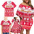 Custom Poland Christmas Family Matching Off Shoulder Short Dress and Hawaiian Shirt Wesolych Swiat Polish Eagle - Wonder Print Shop