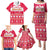 Custom Poland Christmas Family Matching Puletasi Dress and Hawaiian Shirt Wesolych Swiat Polish Eagle - Wonder Print Shop