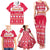 Custom Poland Christmas Family Matching Tank Maxi Dress and Hawaiian Shirt Wesolych Swiat Polish Eagle - Wonder Print Shop