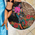 Las Posadas Beach Blanket Pinata With Mexican Aztec Circle - Wonder Print Shop